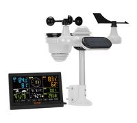 VEVOR Stazione Meteo Wireless Schermo da 7,5" Uso Interno Esterno Sensore 7 in 1