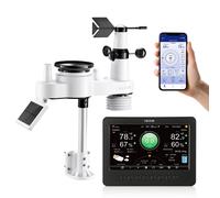 VEVOR Stazione Meteorologica Wi-Fi con Schermo TFT e Sensore Esterno Wireless