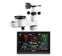 VEVOR Stazione Meteorologica Wireless Energia Solare Display 190,5 mm 5 Funzioni