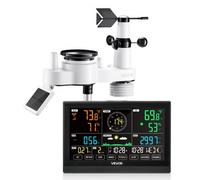 VEVOR Stazione Meteorologica Wireless Interni Esterni Sensore Display 190,5 mm