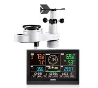 VEVOR Stazione Meteorologica Wireless Energia Solare Display 190,5 mm 5 Funzioni