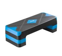 VEVOR Stepper per Esercizi Portatile Piattaforma Larghezza 68x26 cm per Allenamento Casa Palestra Altezza Regolabile, Stepper Aerobica Superficie Antiscivolo per Palestra di Casa, Cardio Forza, Blu