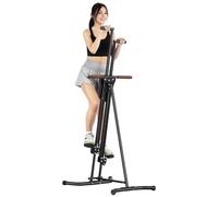 VEVOR Stepper, Step Range Esercizi Macchina, Verticale Climber per Esercizi in Palestra Casa, Pieghevole Cardio Climber Allenamento Corpo, con Manubrio Regolabile Altezza, Pedale Antiscivolo 118 kg
