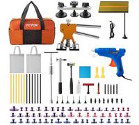 VEVOR Strumenti Kit Automobile da 89 Pezzi per Rimozione delle Ammaccature con Estrattore e Pistola per Colla a Caldo, Kit Rimozione per Carrozzeria Ammaccata, Set Completo per Auto di Riparazione