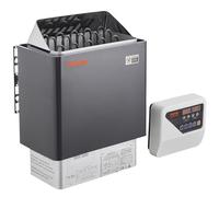 VEVOR Stufa per Sauna Stufa Elettrica per Sauna 8 kW, Riscaldatore Portatile per Sauna Interno/Esterno 400 V 3 N con Timer da 3 Ore con Regolatore Digitale Uso Domestico 8-12 m³ Spa Commerciale Hotel