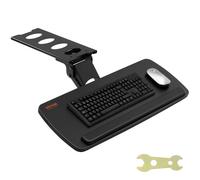 VEVOR Supporto Tastiera a Braccio da Scrivania 63,5x25cm Carico Max. 5kg Ufficio