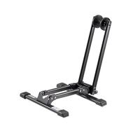 VEVOR Supporto da Pavimento per Bicicletta, per Bicicletta da Montagna e Bici da Corsa da 508 a 736,6 mm Portabici da Pavimento in Lega di Acciaio Resistente alla Ruggine, Pieghevole, 1 Pezzo, Nero