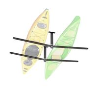 VEVOR Supporto da Soffitto per Kayak 2 pezzi, Supporto Barra Regolabile per Kayak Salvaspazio per Deposito Canoa SUP Tavola da SUP Paddleboard, Barra da Soffitto per Garage Carico max. 113,4 kg