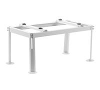 VEVOR Supporto da Terra, Mini Split Regolabile Antivibrazioni per Condizionatore d'Aria Senza Condotti da 9000-24000 BTU, Pompa di Calore, Staffa di Base AC per Pavimento, Capacità max. 200 kg