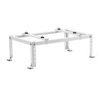 VEVOR Supporto da Terra Mini Split, Regolabile Antivibrazioni per Condizionatore d'Aria, Senza Condotti 9000-24000 BTU, Pompa di Calore, Staffa di Base AC per Pavimento, Carico Massima 250 kg