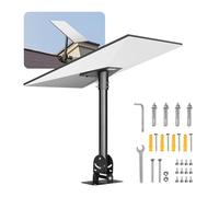 VEVOR Supporto da Tetto per Starlink Gen 3, Adattatore per Palo da Tetto Angolo di Montaggio Regolabile da 30 a 150°, Kit di Tubi Starlink Gen 3 Standard in Acciaio Compatibile con Gen3 e V3