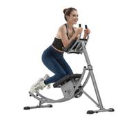 VEVOR AB Workout Machine, Attrezzatura per Allenamento Addominale Core, Capacità 200 kg, Allenamento della Forza Ab Cruncher, Attrezzo Pieghevole Regolabile per Esercizi Fitness in Palestra a Casa