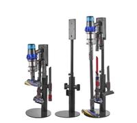 VEVOR Supporto per Aspirapolvere, Compatibile con Dyson V7 V8 V10 V11 V12 V15 SV10 SV12 SV14 SV18 SV21 e Accessori, Supporto Universale Porta Aspirapolvere con 3 Clip, Altezza Regolabile
