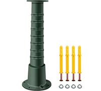 VEVOR Supporto per pompa ad acqua manuale antica in ghisa con fori predefiniti da 1,3 cm per una facile installazione, supporto per pompa a mano vecchio stile per casa, cortile, stagno,