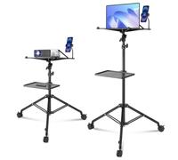 VEVOR Supporto per Proiettore Laptop Treppiede Altezza Regolabile 795-1710 mm