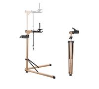 VEVOR Supporto per Riparazione Bici 940 x 795 x 1700 mm Supporto da Lavoro per Bici Resistente, Carico Nominale di 49,9 kg con Altezza Regolabile 1025 a 1510 mm e Ampio Vassoio Portautensili