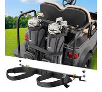 VEVOR Supporto per Sacca da Golf 1370 x 195 x 60,5 mm Supporto per Mazze Regolabile per Carrelli Posteriori con Cinghia, per Maggior Parte dei Sedili Posteriori dei Golf Carrello 2+2 con Tubi Quadrati