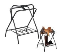 VEVOR Supporto Pieghevole Supporto per Sella Cavallo Indipendente 132 Libbre