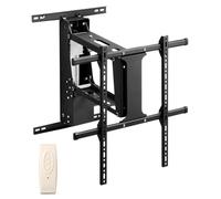 VEVOR Supporto per TV da Parete Motorizzato, Telaio Supporto per TV Dimensioni da 813 a 1651 mm, Telaio Porta Televisione Pieghevole Regolabile con VESA Massimo 60 x 60 cm, Carico max. 40kg