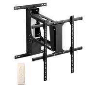 VEVOR Supporto per TV da Parete Motorizzato, Telaio Supporto per TV Dimensioni da 813 a 1651 mm, Telaio Porta Televisione Pieghevole Regolabile con VESA Massimo 60 x 60 cm, Carico max. 40kg