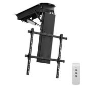 VEVOR Supporto per TV da Soffitto Motorizzato, Telaio Supporto per TV Dimensioni da 813 a 1778 mm, Telaio Porta Televisione Pieghevole Regolabile con VESA Massimo 60 x 60 cm, Carico max. 50kg