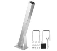 VEVOR Supporto per Verricello per Rimorchio per Barche 76 x 76 x 863 mm Palo per Argano per Rimorchio con Bulloni a U per Timone di Traino 76 mm x 76-101 mm per Moto d'Acqua, Barca a Vela