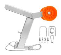 VEVOR Supporto per verricello rimorchio barca con rullo, altezza regolabile 365 a 548 mm