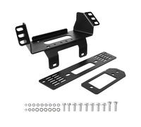 VEVOR Supporto per Verricello per Veicoli, Capacità di 907 a 1633 kg Attacco per Verricello per Gancio di Traino per Modelli Polaris Ranger Selezionati 2010 a 2021, Design a 3 Fori di Montaggio