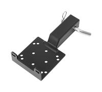 VEVOR Supporto per Verricello per Veicoli, Capacità di Carico di 1633 kg Attacco per Verricello per Gancio di Traino con Ricevitore da 50,8 mm Acciaio Verniciato a Polvere, per Pick-Up ATV UTV, Nero