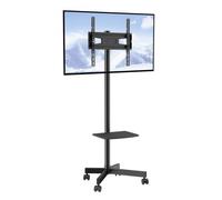 VEVOR Supporto TV Carrello Schermo da 23-60pollici Altezza Regolabile 143-154cm