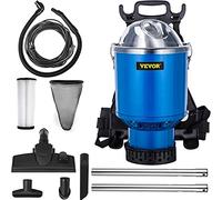 VEVOR SYBFSXC4L220V3QZP, Aspirapolvere Multiciclonico Elettrico da 220 V 1000 W, Filtrazione HEPA per Aspirapolvere Professionale Portata d'Aria 3,26 L/S, a Zaino 4 L Uso Domestico e Commerciale