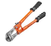 VEVOR Tagliabulloni in Acciaio al Cromo 18 Pollici 460mm Durezza 56-60 HRC Ganasce Regolabile, Cesoia Tagliabulloni Tronchese per Bulloni Chiodi Cavi Maniglia in Gomma, Tronchese Tagliabulloni 1,5 kg