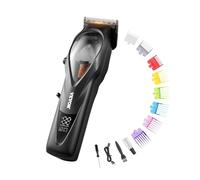 VEVOR Tagliacapelli ad Alta Velocità 10000 giri/min Tagliacapelli Senza Fili con Lama DLC Fade e Motore, Kit per Cura dei Capelli, 178 x 57 x 50 mm 8 Pettini Guida per Barbiere Domestico per Adulti