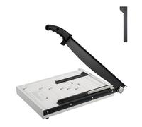 VEVOR Tagliacarte a Leva, Larghezza Taglio Massima 381mm Taglierina Manuale, Capacità max. 16 Fogli, Binario Protezione/Blocco Lama per Cartone, Tagliacarte Manuale a Leva Uso Domestico Commerciale