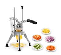 VEVOR Tagliapatate per Verdure Patate Lama 1,3 cm Taglierina Acciaio Inox 420J2