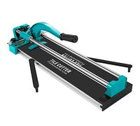 VEVOR Tagliapiastrelle da 600 mm con doppie guide e supporti, tappo manuale 3/5 in cappuccio con precisione Laser Strumento di taglio manuale per taglio di precisione (600 mm)
