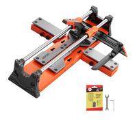 VEVOR Tagliapiastrelle da 600mm per Ceramica, Taglio a Mano Testa Scorrevole Potenziato con Base a Molla, Guida Angolare, Disco da Taglio, Guida di Allineamento, per Piastrelle Pavimenti Mattonelle