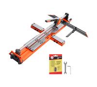 VEVOR Tagliapiastrelle Manuale 1200mm, Macchina da Taglio con Base a Molla e Guida Angolare, Disco in Carburo Tungsteno, Guida Allineamento, per Fai Da Te Piastrelle in Ceramica Pavimenti Cucine Bagni