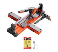 VEVOR Tagliapiastrelle Manuale 600mm per Ceramica, Utensile da Taglio con Base a Molla e Guida Angolare Regolabile, con Guida Allineamento di Precisione, per Taglio di Piastrelle Mattonelle A Mano