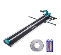 VEVOR Tagliapiastrelle Manuale da 1200 mm Utensili da Taglio per Piastrelle Professionale con Infrarossi Taglia a Mano Mattonelle Gres Ceramica Porcellanata Spessore di Taglio 4-15 mm a Doppia Rotaia