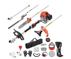 VEVOR Tagliasiepi 6 in 1 Taglierina per potatura da giardino 52CC Tagliabordi