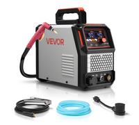 VEVOR Taglierina al Plasma, Macchina Tagliatrice al Plasma ad Arco Pilota Senza Contatto 65 A, Non ad Alta Frequenza, con Funzione 2T/4T Tempo PA Regolabile, Riparazioni Domestiche Officine