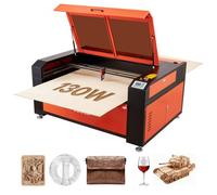 VEVOR Taglierina Incisore Laser CO2 da 130 W Macchina per Incisione e Taglio Laser CO2 Velocità 1200 mm/s, Macchina per Incisione con Messa a Fuoco Automatica, per Legno, Acrilico Vetro