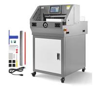 VEVOR Taglierina per Carta ad Alte Prestazioni, Larghezza di Taglio 457 mm, Spessore di Taglio 58 mm, Grande Ghigliottina Elettrica con Funzione a Infrarossi e Lama di Ricambio, 1000 W