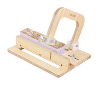 VEVOR Taglierina per Sapone Spessore Regolabile da 0 a 5,08 cm Tensione del Filo Regolabile in Acciaio Inossidabile, Taglierina Fatta a Mano per Candele, Strumento di Taglio Fai da Te