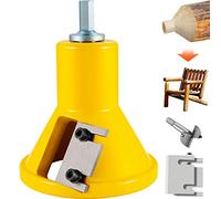 VEVOR Taglierina per Tenoni, Diametro 1,5"/ 38 mm, Taglierina Premium per Mobili in Alluminio e Acciaio, con Doppie Lame Dritte e Viti a Bottone Home Master Kit, Strumento Commerciale per la Lavorazio