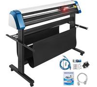 VEVOR Taglierina per Vinile 53 Pollici Taglierina per Vinile Macchina per Taglio Semiautomatica per Stampante per Vinile Fai da Te Posizionamento Manuale Taglio di Segnaletica