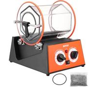 VEVOR Tamburo lucidatrice per gioielli 5 kg, Rotary Tumbler lucidatrice per superficie 60 W, per lucidare gioielli, rotante, tempo regolabile e velocità di rotazione, per oro, argento, roccia, ecc.