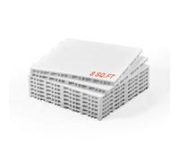 VEVOR Tappetini da Hockey ad Incastro 315 x 315 x 16 mm Tappetini da Palestra, 8 Pezzi, Piastrelle per Pista da Ballo per Superficie di Allenamento Versatile ad Incastro, Grigio Bianco 0,74 m²/Scatola