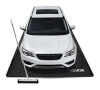 VEVOR Tappetino Antiscivolo per Garage, 2,6 x 6,1 x 0,03 m, con Tergivetro, Resistente e Impermeabile, Protezione per Pavimenti da Neve, Pioggia, Fango, Tappetino per Garage Officina, Nero